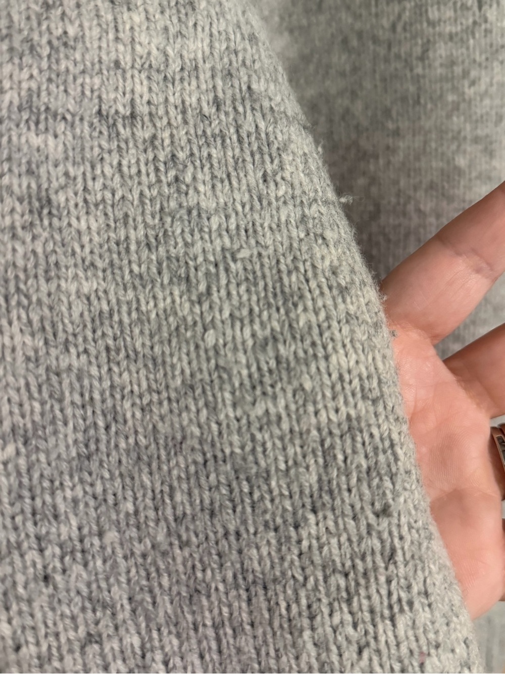Lauren Ralph Lauren Gray Polar Bear Turtleneck Sweater - Picture 7 of 13